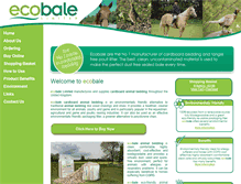 Tablet Screenshot of ecobale.co.uk